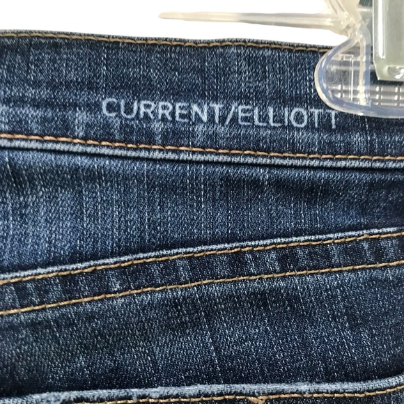 Paige Skyline Ankle Peg & Current/Elliot High Waist Skinny Townie Jeans size 25 - Picture 6 of 15